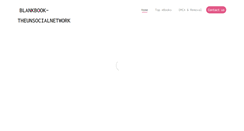 Desktop Screenshot of blankbook-theunsocialnetwork.info
